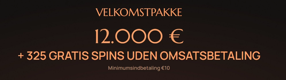 Aktuelt Ritzo velkomsttilbud på casinoets bonusområde